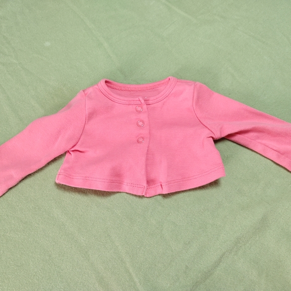 9 Piece Carter's Newborn Girl Clothing with Floral Dress and Onesies - Picture 6 of 16